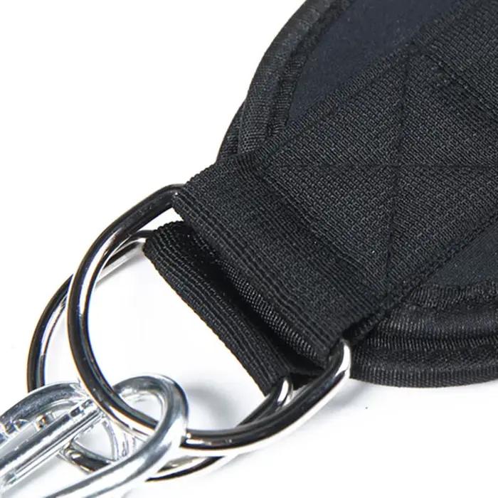 Ceinture côtelée lestée avec JODouble D-Ring, sangle de soutien dorsal, équipement de gymnastique à 
