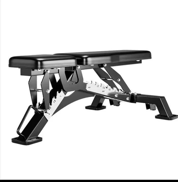 Banc de musculation multifonctionnel professionnel pour la maison, banc plat réglable pour hommes, é