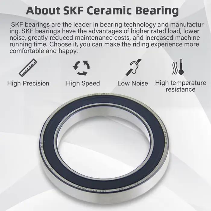 KACTUS BSA24 SKF roulement vélo bas 22/24mm roulement en céramique arbre Central pour Shimano SRAM G