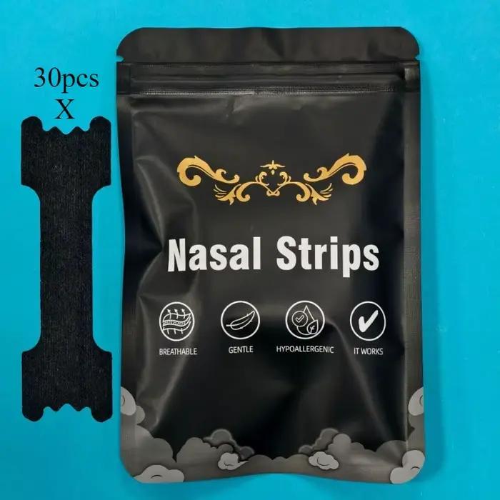 Bandes nasales de sport à adhérence améliorée, 30 pièces, conception respirante et confortable, adap