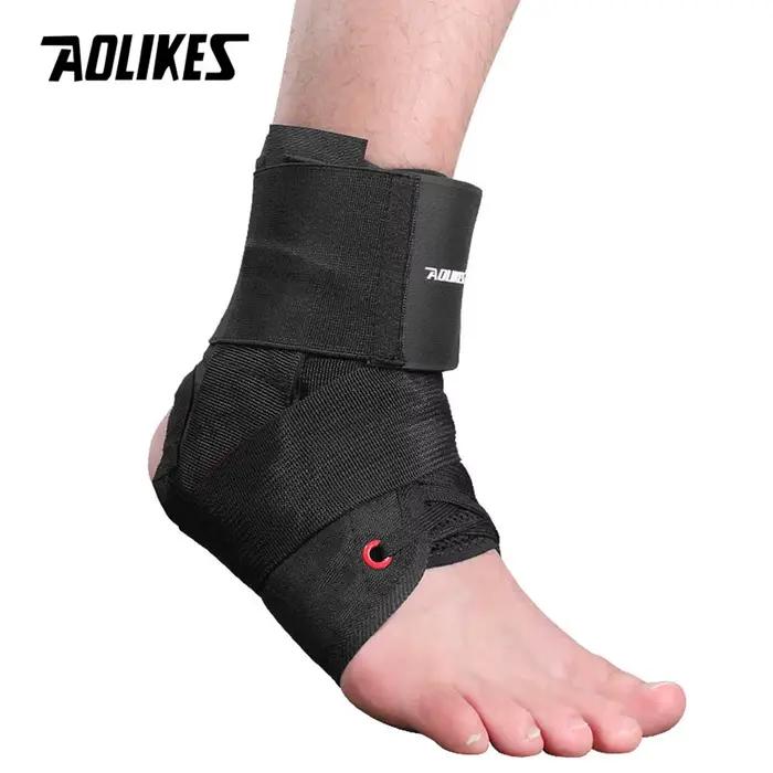 AOLIKES 1 pièces pansement réglable sport pied cheville enveloppement cheville orthèse soutien attel