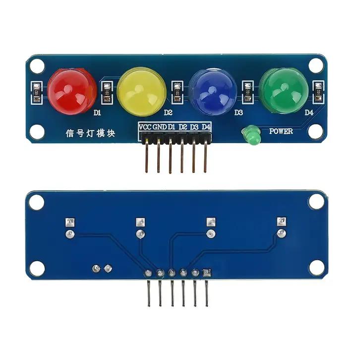 Module d'affichage LED de feu de circulation intégré LED rouge jaune vert bleu pour la fabrication d