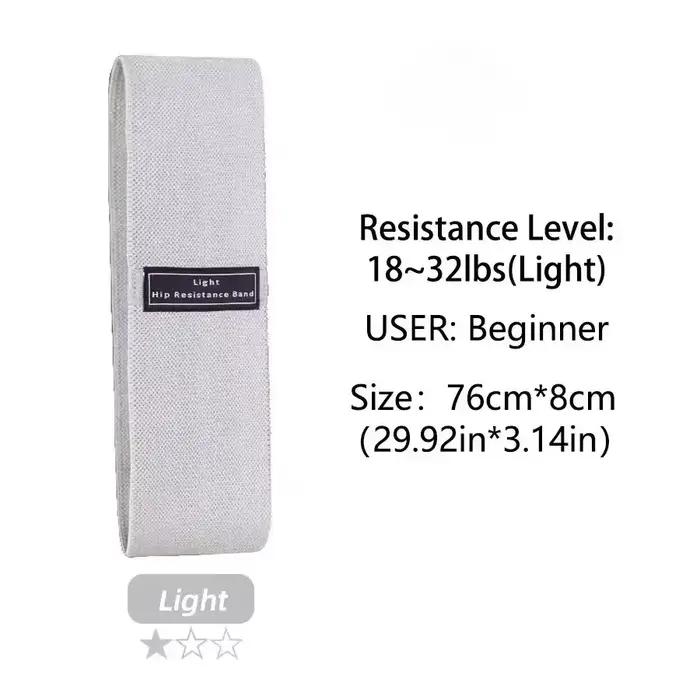 Bandes de Résistance Élastiques en Tissu pour Fessiers et Cuisses, Cercles de Squat, Bandes de Fitne