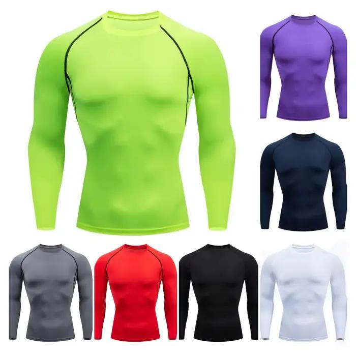 Dry Fit hommes haute qualité MMA Fitness Gym sport T-Shirt Jogging course chemise Compression respir