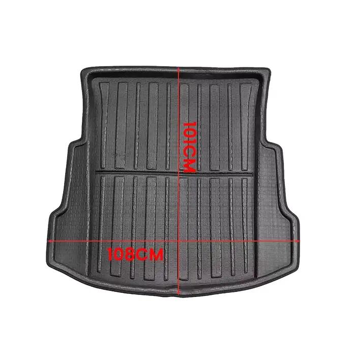 Tapis de sol couverture de coffre arrière tapis mat tapis de sol boue antidérapant Anti-poussière im