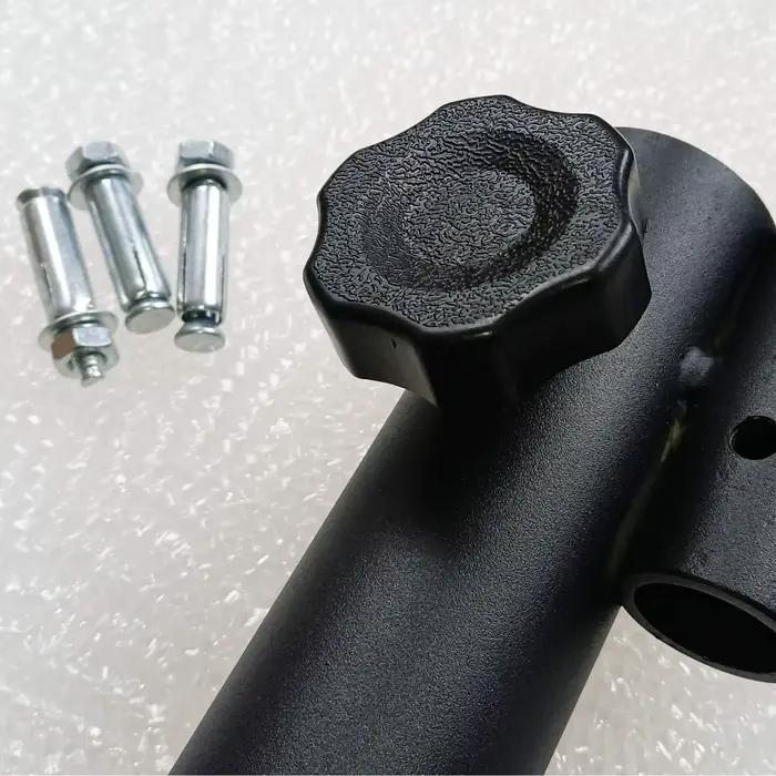 Station de musculation portable et résistante à 360 °, base T-bar de luxe, plateforme de renforcemen