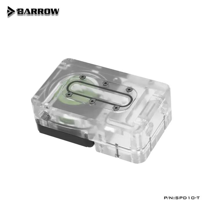 Barrow DC12V 10W PWM – Refroidisseur d'eau avec pompe intégrée et réservoir pour boîtier ITX – Systè