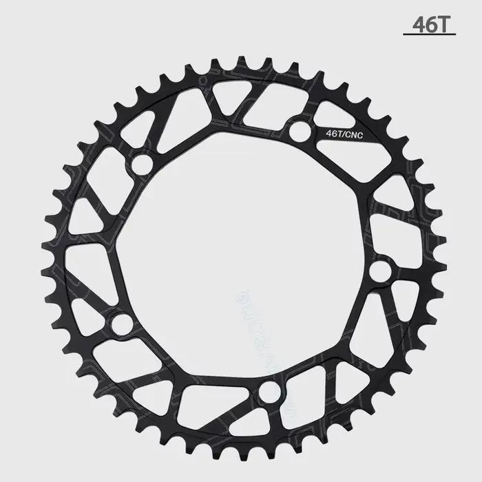 Plateau de pédalier étroit-large 46/50/52, kit de mise à niveau de pédalier simple pour vélo pliant,