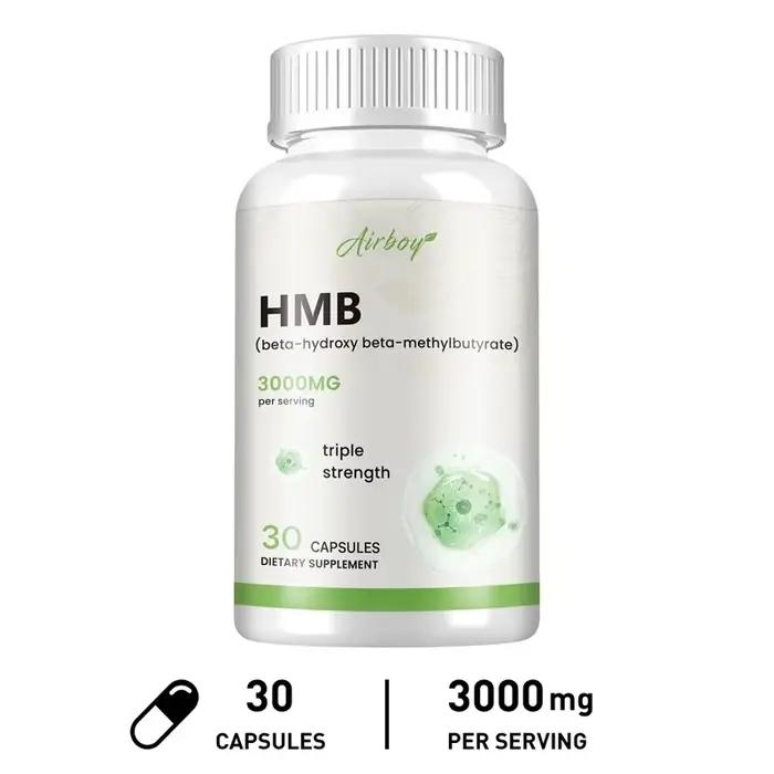 Supplément HMB - Soutient la récupération musculaire, réduit les dommages musculaires squelets, augm