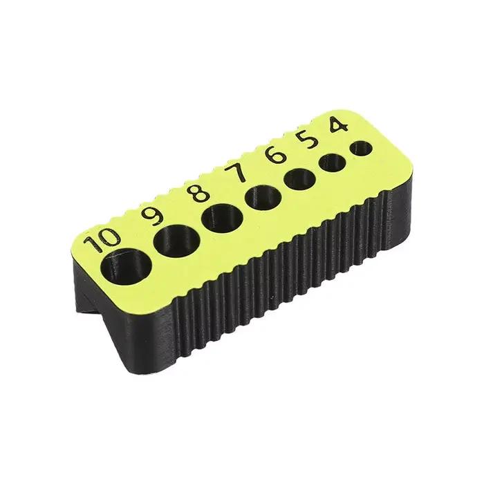 Guide de perçage pour trous de 4/5/6/7/8/9/10mm, foret, bricolage, bloc de gabarit, outil de Joints,