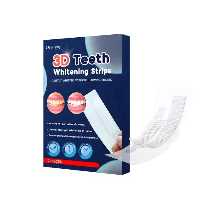 Bandes blanchissantes pour les dents : Améliorez l'éclat de vos dents, rafraîchissez l'haleine, élim