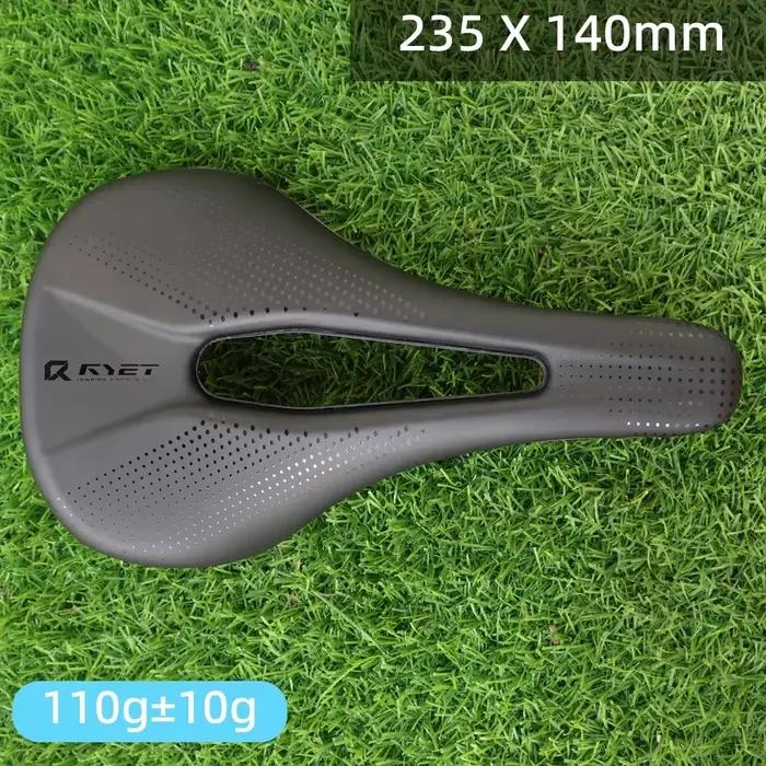 RYET vélo selle en carbone 3D selle imprimée 140mm 7x9mm Rail rond super léger route vtt course vélo