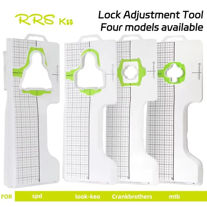 Rrskit outil de réglage des crampons de pédale de vélo outil de taquet de pédale autobloquant de vél