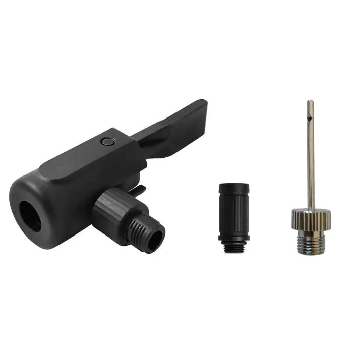 Pompe de vélo à double tête, connecteur de vannes de vélo, pompe à air, adaptateur de buse gonflable