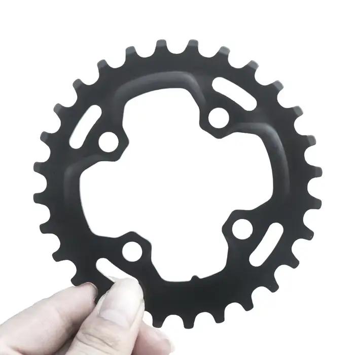1pc plateau rond ovale plateau 64BCD 28T étroit large simple anneau de chaîne pour vélos de route vé