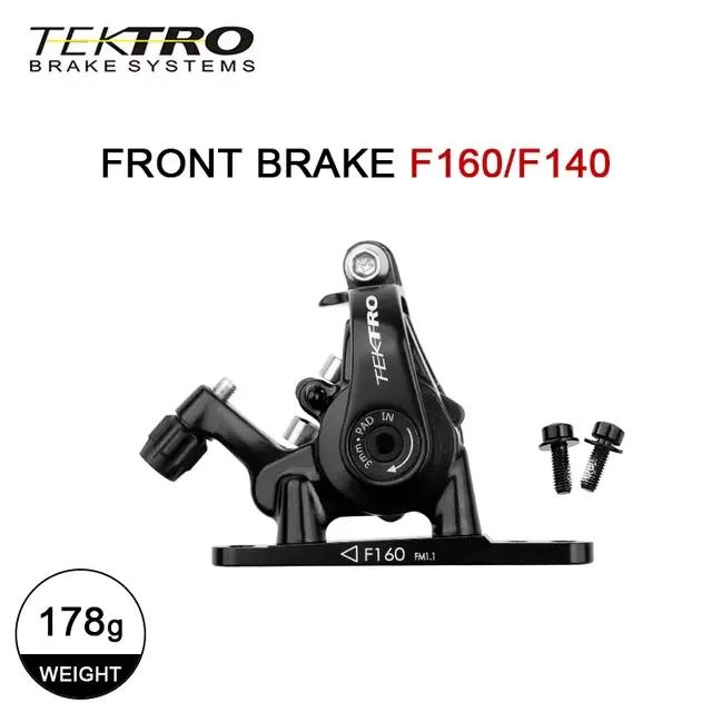 TEKTRO MD-C550 vélo de route frein à disque FM montage plat 160/140mm double Piston ligne tirant fre