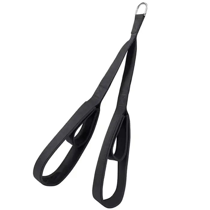 Sangle longue antidérapante pour Triceps, fixation de câble, entraînement musculaire, force des bras