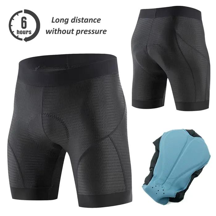 Short de cyclisme en maille respirante antichoc, sous-vêtement rembourré, pantalon de vélo de route,