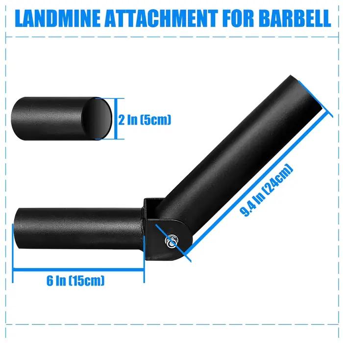 T-Bar NucleoPlatform Landmine Dream Accessrespiration, Squate T1, Support mural, Convient à 2 "Olymp