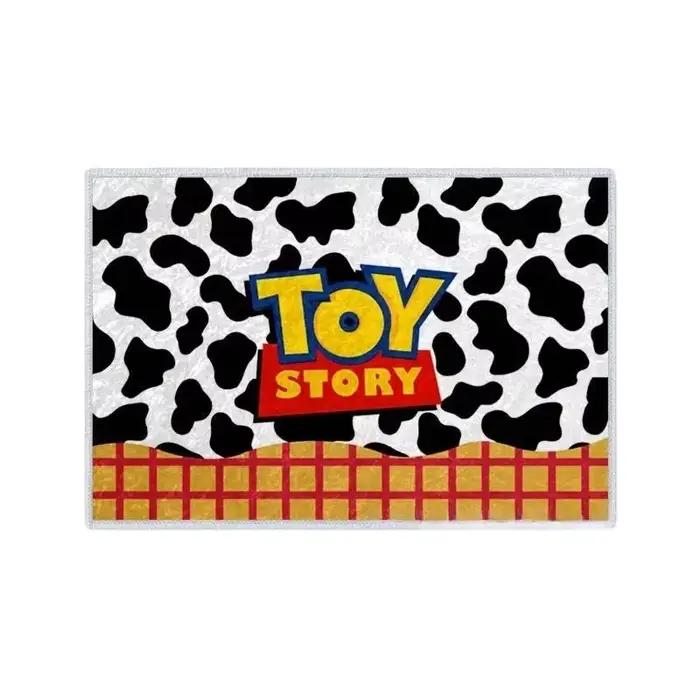 Tapis de bain en chenille avec dessin animé Toy Story, 50 × 80 cm, doux, absorbant, antidérapant, ta