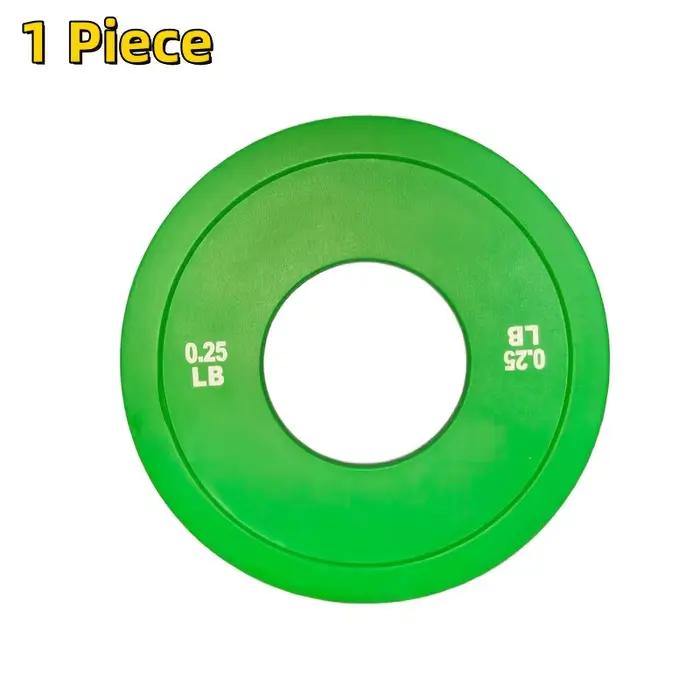 1 plaque de poids fractionnel micro de 0,25/0,5/0,75/1 lb pour haltères, pour l'entraînement de forc