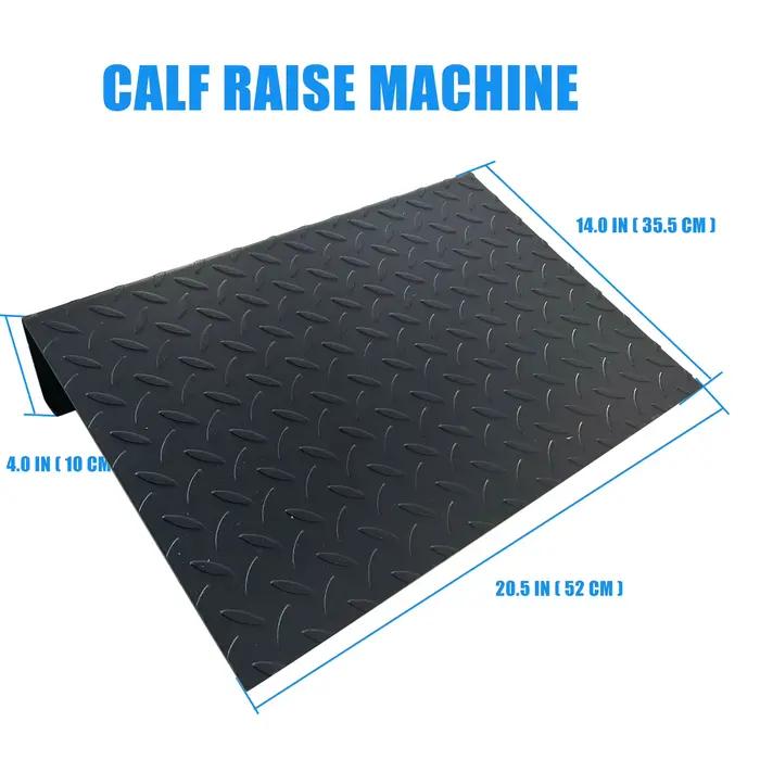 RapDuty-Planche inclinée extra large en acier, plate-forme de levage de mollet, cale de squat coordo