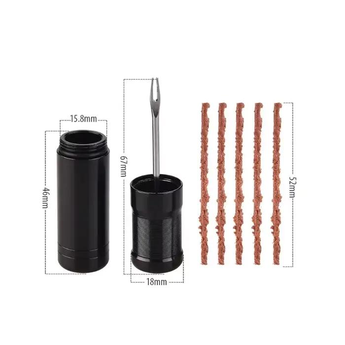 Mini outil de réparation de pneus Tubeless pour vélo, Patch de colle EDC, bandes de caoutchouc scell