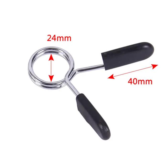 2 pièces Colliers de serrage pour haltères et barres de musculation, équipement de fitness, musculat