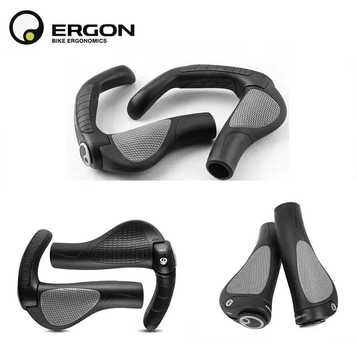 ERGON – poignées de guidon de vélo ergonomiques, GP1 GP3 GP5, vtt, extensible, verrouillable, en cao