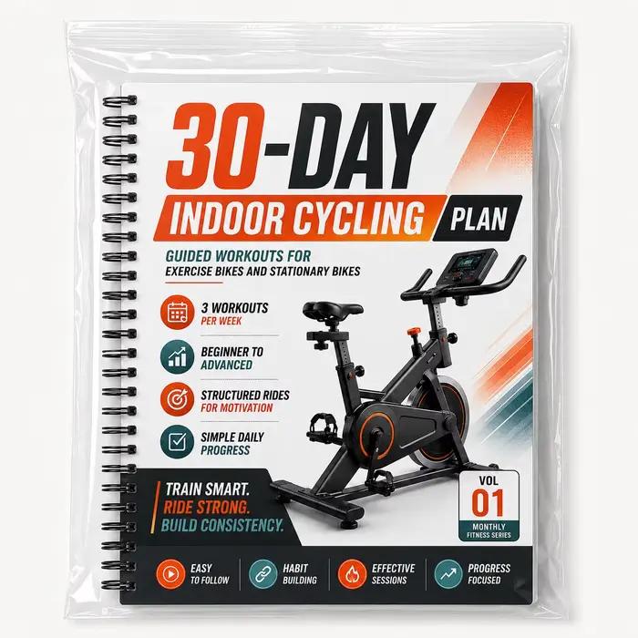 Plan de cyclisme structuré sur 30 jours, conçu pour le cyclisme en salle et les entraînements sur vé