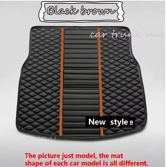 Tapis de sol de voiture de luxe en cuir, pour Renault Clio 3 2006 2007 2008 2009