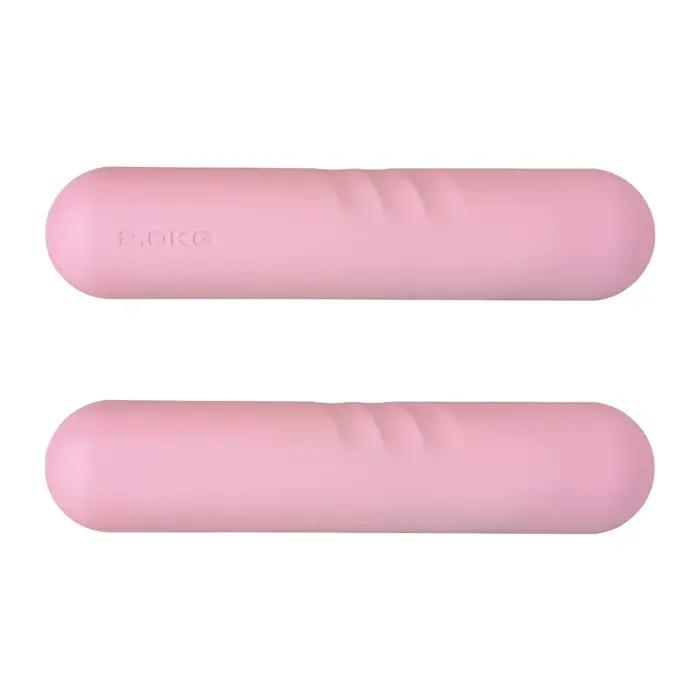 Haltères de poids de main antidérapants en Silicone, couleur mignonne, exercice de gymnastique à dom