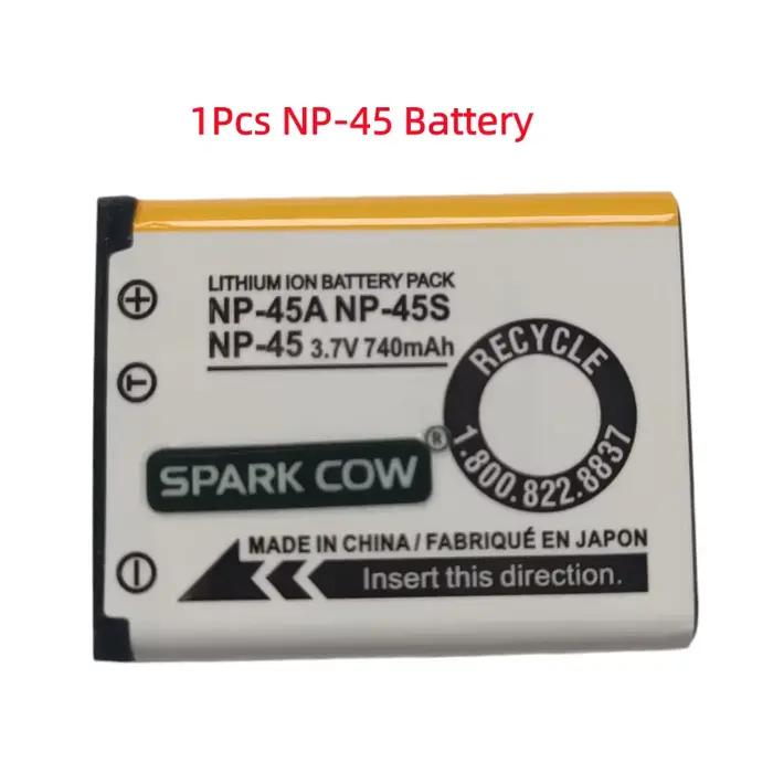 Batterie ou chargeur d'appareil photo haute performance NP-45A NP 45A pour FUJIFILM NP-45 45B 45S XP