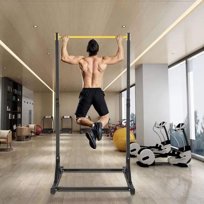 Barres horizontales de sport de gymnastique de tour de puissance debout professionnelle pour l'entra