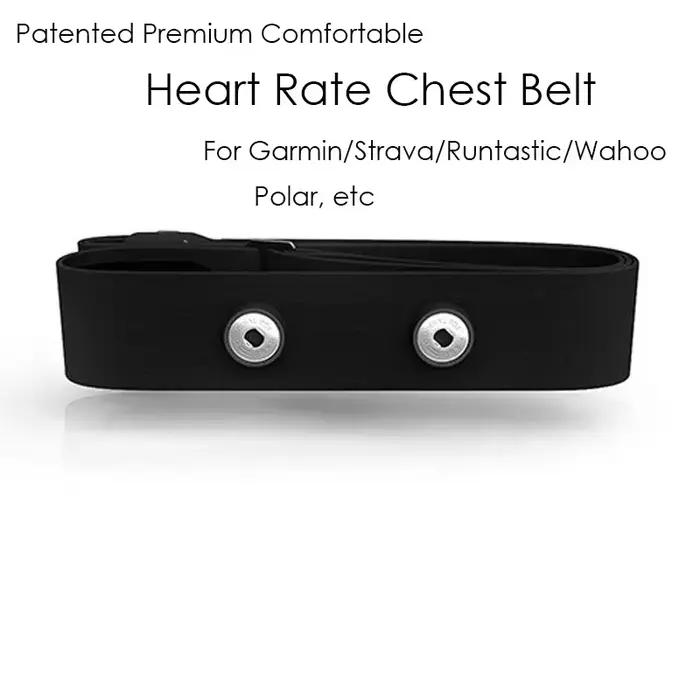 Sangle de poitrine pour Garmin Wahoo Polar Runtastic, moniteur de fréquence cardiaque de sport sans 