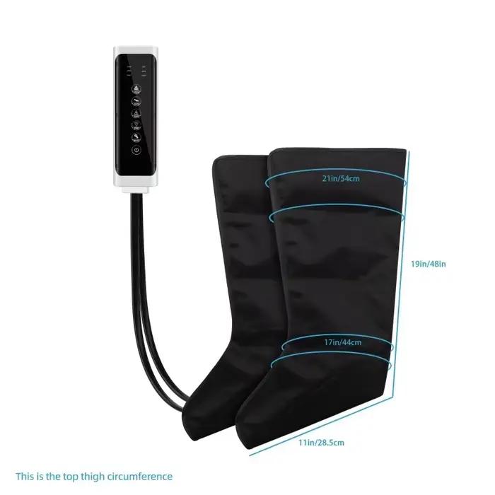Masseur électrique pneumatique pour les jambes, version étendue, pour une relaxation profonde des cu