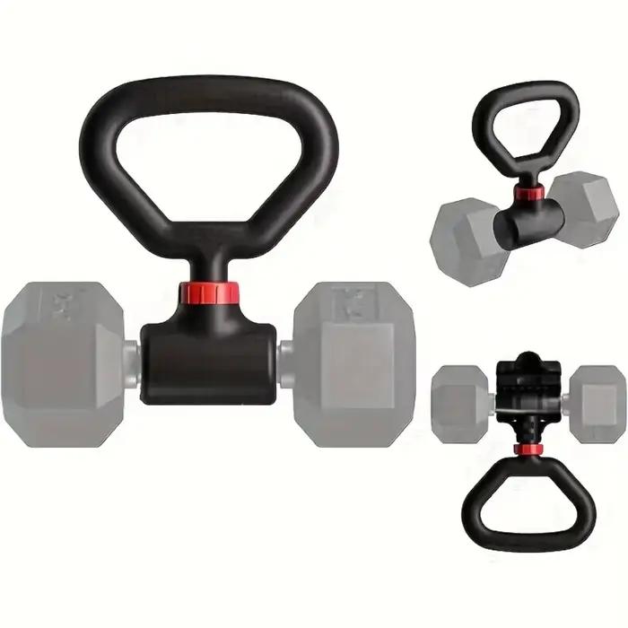 Convertisseur d'haltères - Transformez les haltères en ensemble de barres et en kettlebell pour la r