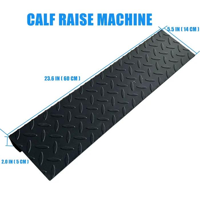 RapDuty-Planche inclinée extra large en acier, plate-forme de levage de mollet, cale de squat coordo