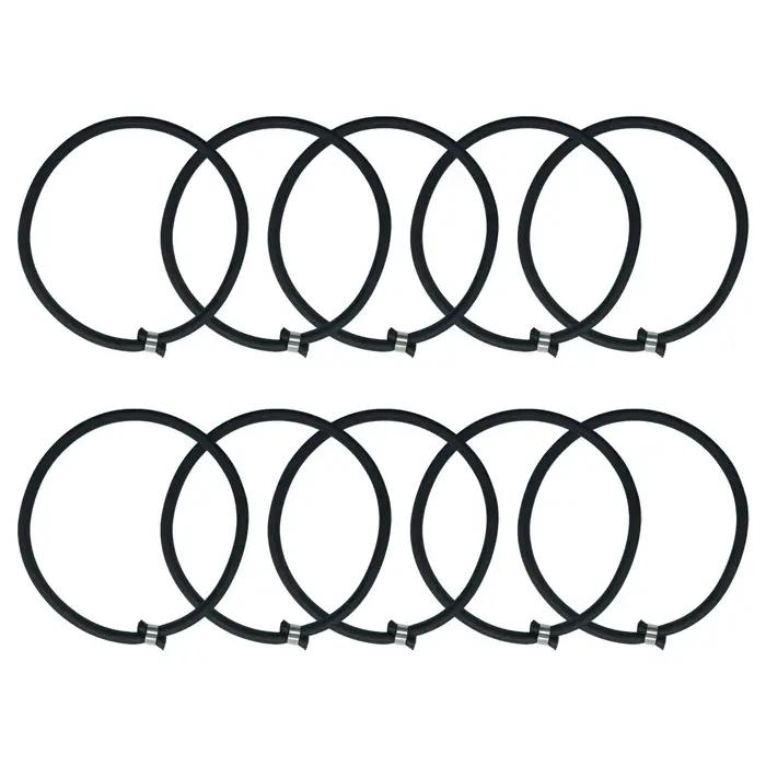 Corde élastique en latex de 8 mm d'épaisseur pour trampoline de fitness, protection de lit de trampo