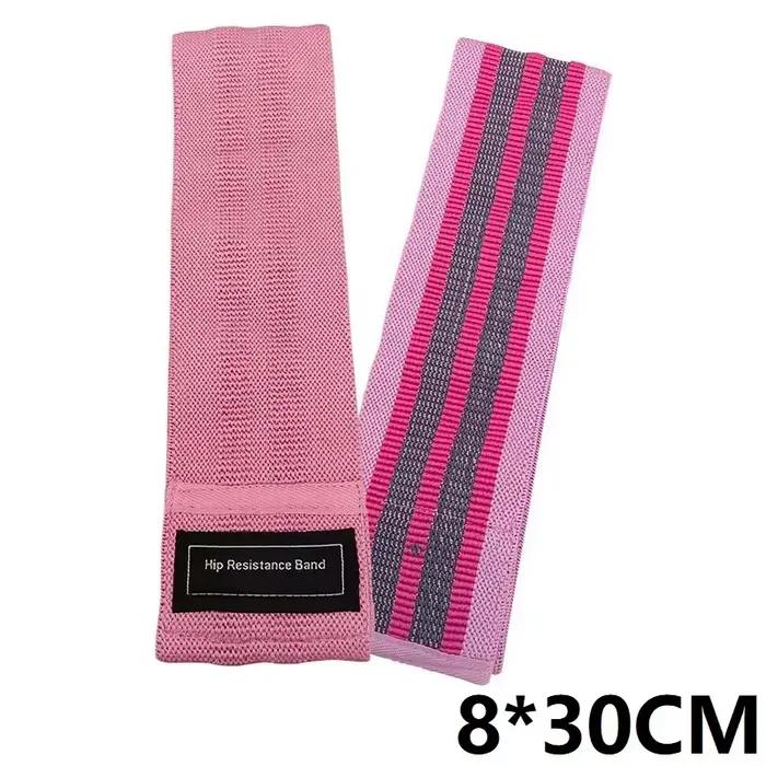Bandes de résistance pour les hanches, pour exercices de fitness, yoga, jambes, fesses, antidérapant