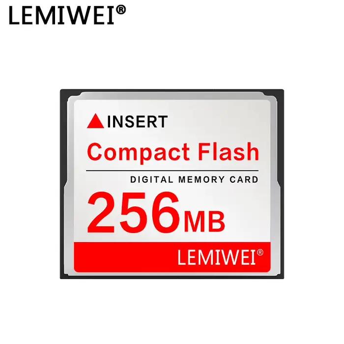 Carte mémoire Flash compacte 100%, capacité réelle, pour appareil photo, 256 mo, 512 mo, 1 go, 2 go,