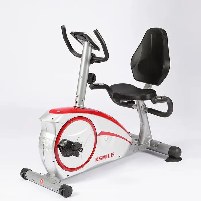 Vélo d'exercice à résistance magnétique inclinable, 8 niveaux de résistance magnétique, vélo de cycl