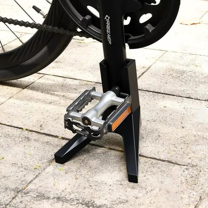 Nouveau support de cadre latéral pour vélo, béquille de vélo, support de pédale arrière pour vélos d