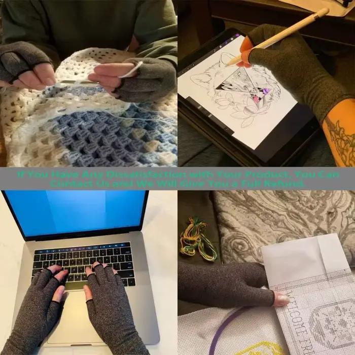 Gants de Compression pour l'arthrite, soutien du poignet, soulagement des douleurs articulaires, att
