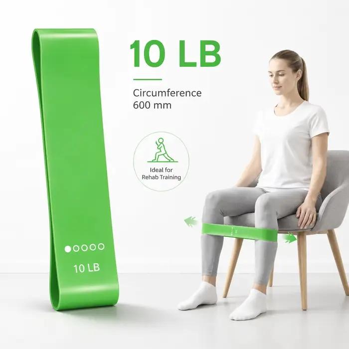 Ensemble de bandes de résistance, équipement de gym pour la remise en forme à domicile, bandes élast