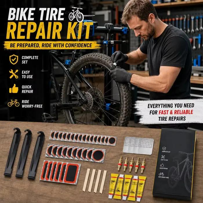 Kit de réparation de pneus de vélo