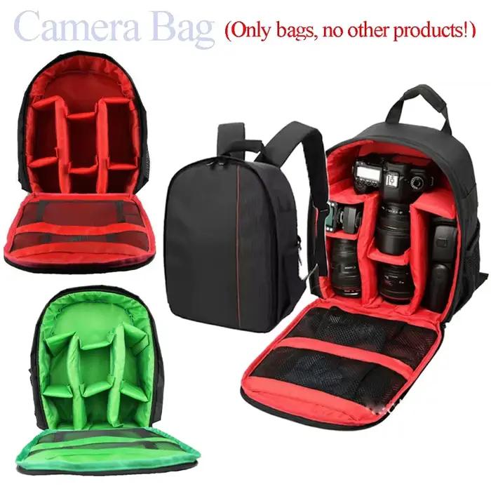 Sac à dos pour appareil photo, trépied, sac à bandoulière numérique pour vidéo, étui étanche pour appareil photo reflex numérique, pour Canon, Nikon, Sony, Olympus, Fuji