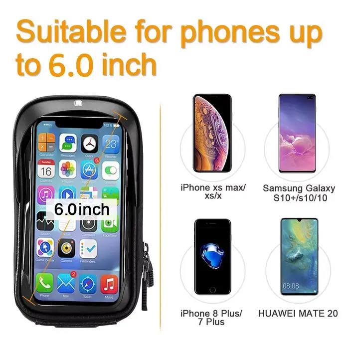 Sac de montage de téléphone de vélo