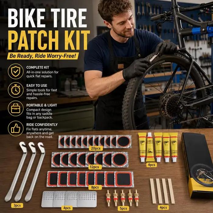 Kit de réparation de pneus de vélo