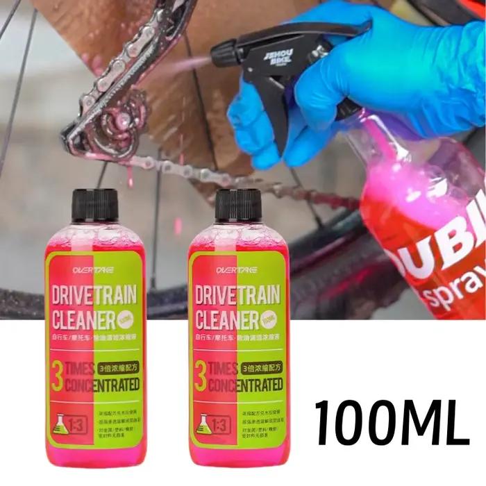 Spray nettoyant pour canalisations de vélo 100 ml - Dégraissant pour chaîne